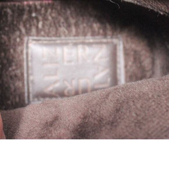 Naturalizer Julian Tan Leather Ankle/Mid Boots Zip Side Women's 8W - Picture 7 of 8